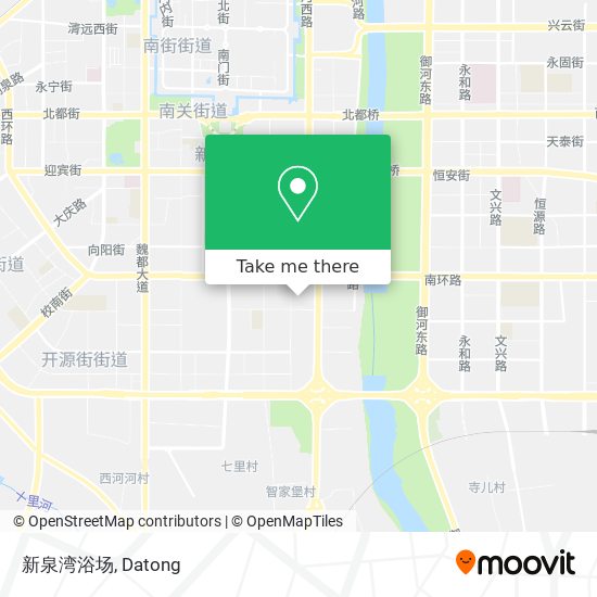 新泉湾浴场 map