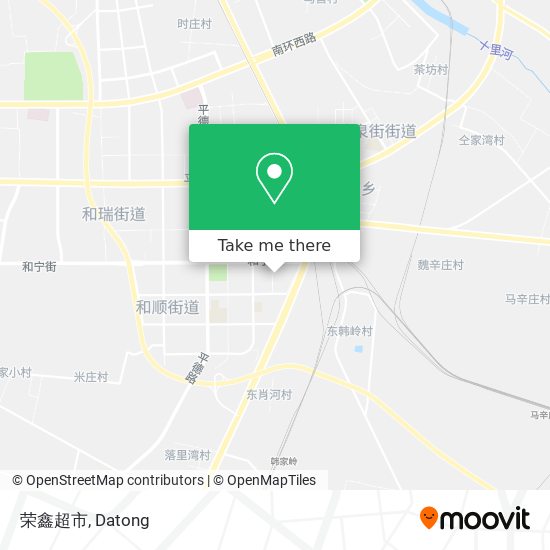 荣鑫超市 map