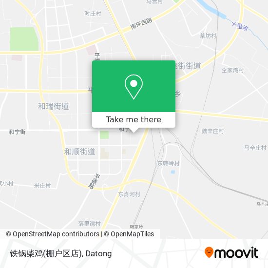 铁锅柴鸡(棚户区店) map
