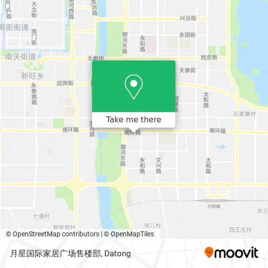 月星国际家居广场售楼部 map