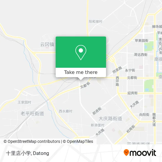 十里店小学 map