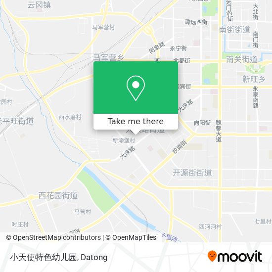 小天使特色幼儿园 map