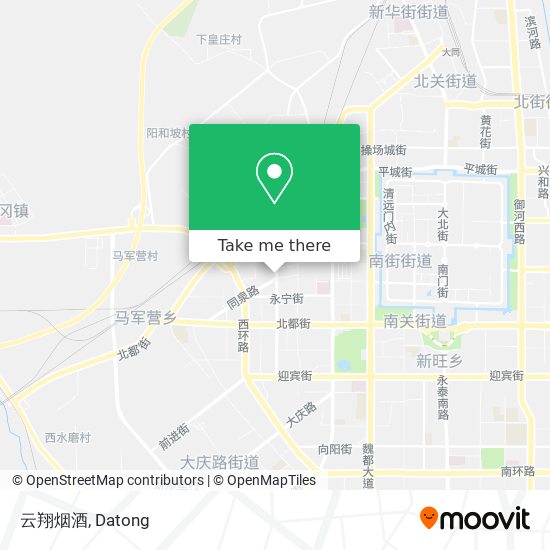 云翔烟酒 map
