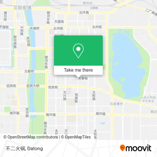 不二火锅 map