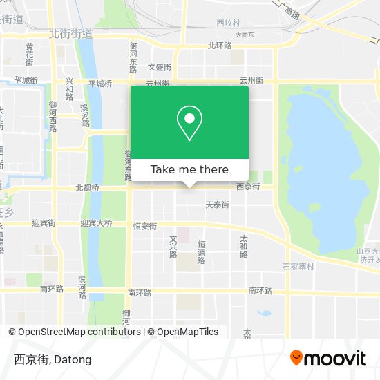 西京街 map