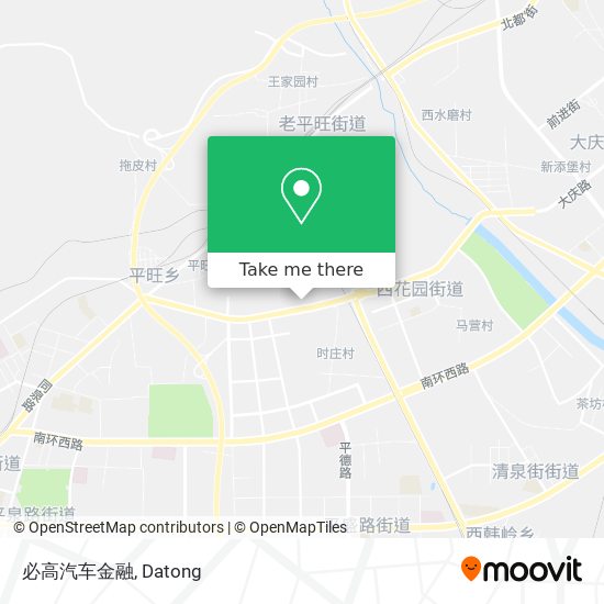 必高汽车金融 map