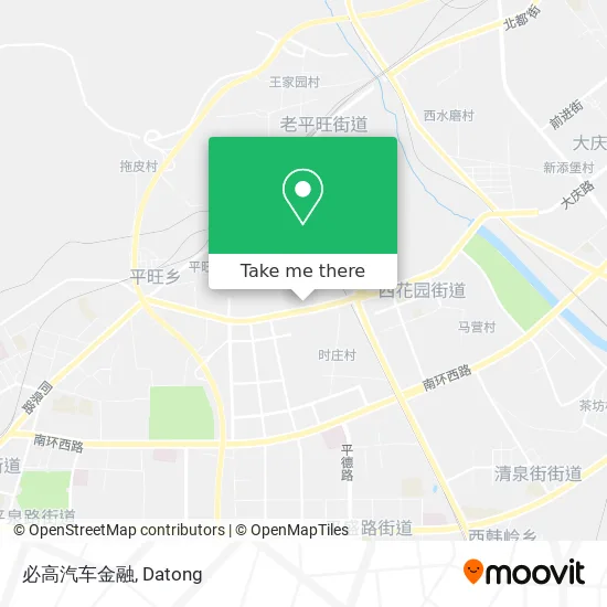 必高汽车金融 map