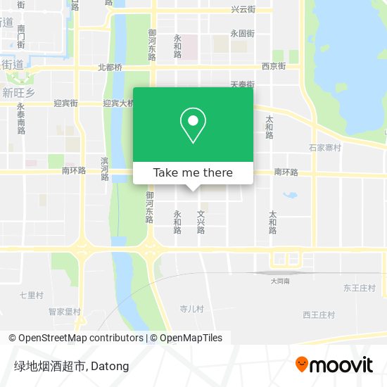 绿地烟酒超市 map