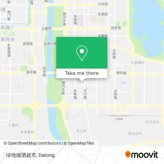 绿地烟酒超市 map