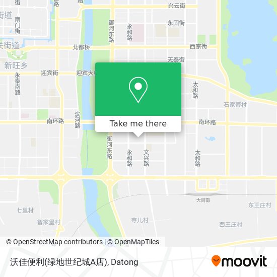 沃佳便利(绿地世纪城A店) map