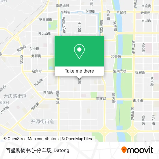 百盛购物中心-停车场 map