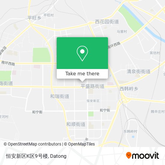 恒安新区K区9号楼 map