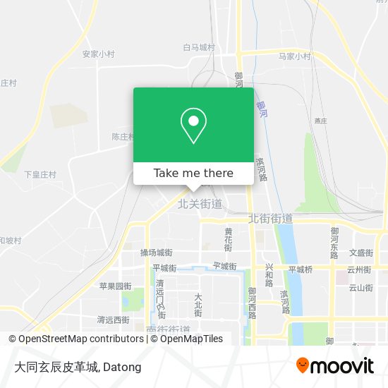 大同玄辰皮革城 map