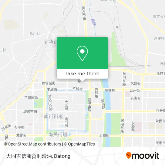 大同吉信商贸润滑油 map