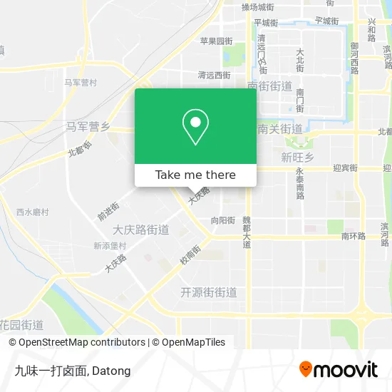 九味一打卤面 map
