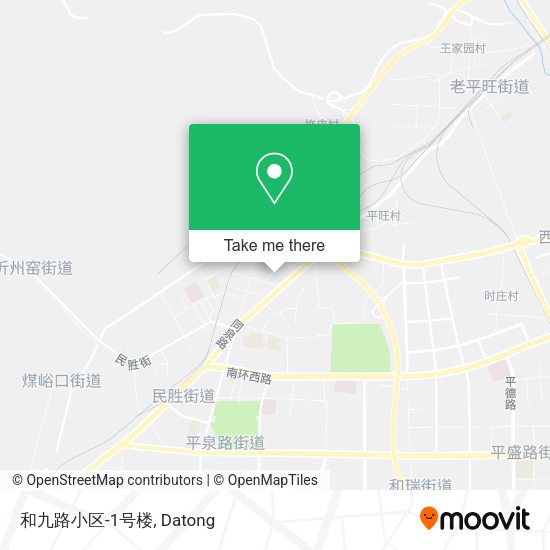 和九路小区-1号楼 map