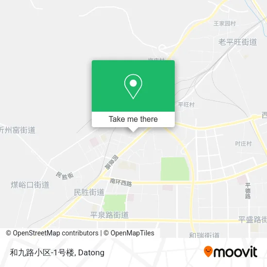 和九路小区-1号楼 map