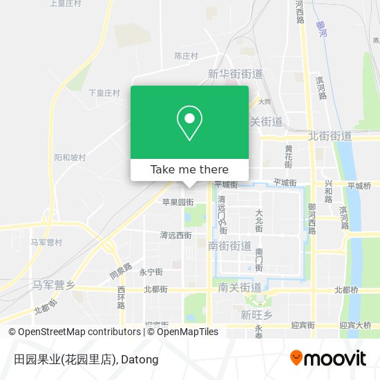 田园果业(花园里店) map