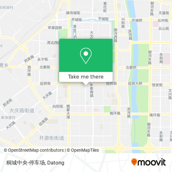桐城中央-停车场 map