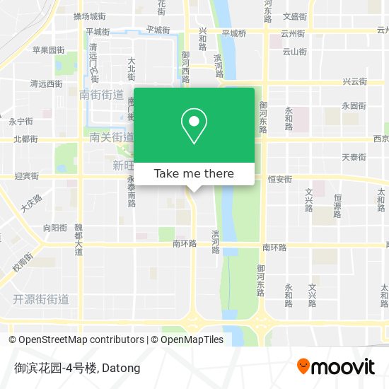 御滨花园-4号楼 map