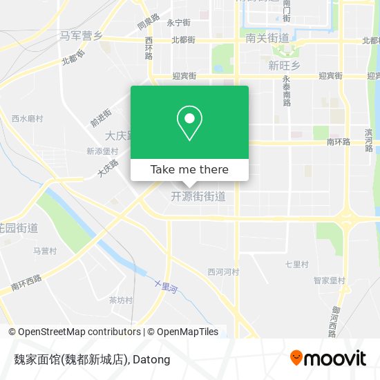 魏家面馆(魏都新城店) map