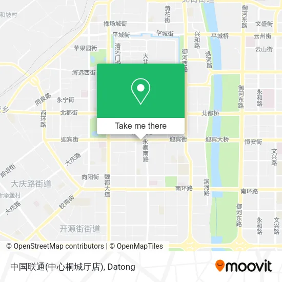 中国联通(中心桐城厅店) map