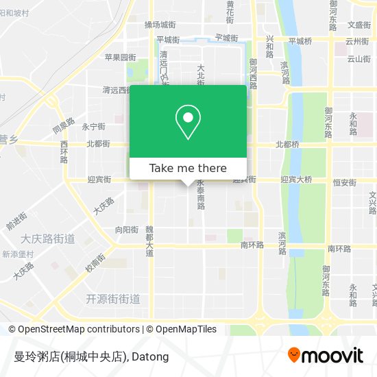 曼玲粥店(桐城中央店) map