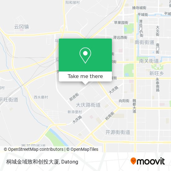 桐城金域致和创投大厦 map