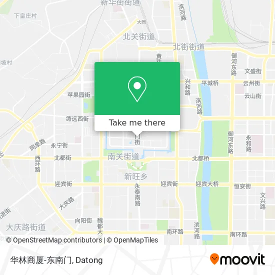 华林商厦-东南门 map