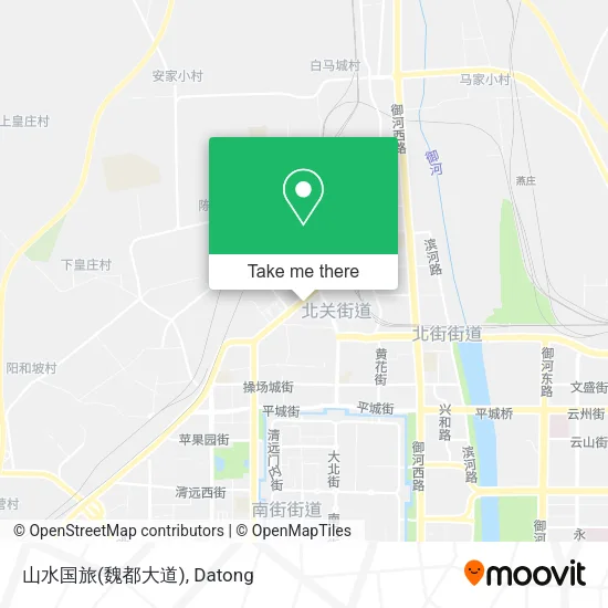 山水国旅(魏都大道) map