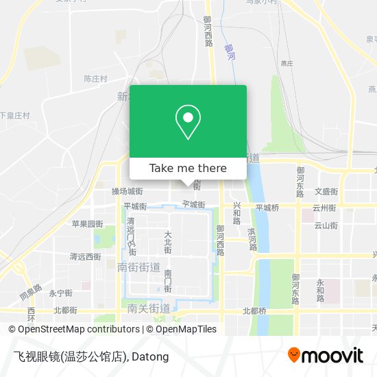 飞视眼镜(温莎公馆店) map