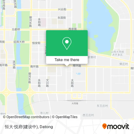 恒大·悦府(建设中) map