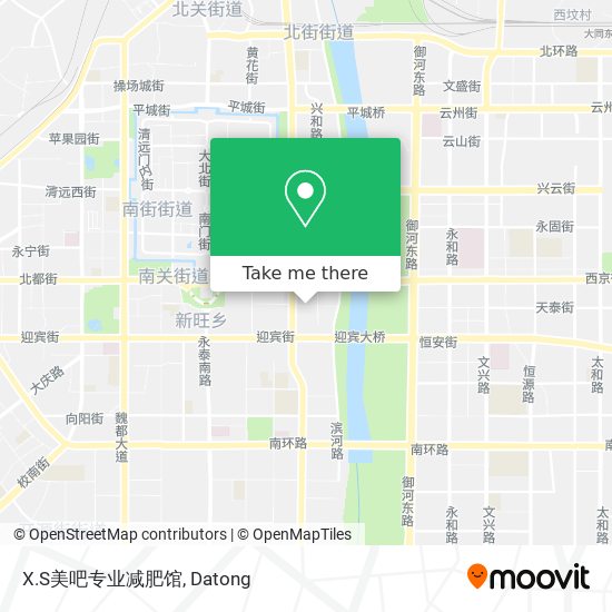 X.S美吧专业减肥馆 map