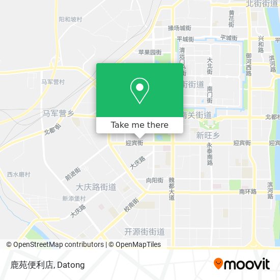 鹿苑便利店 map