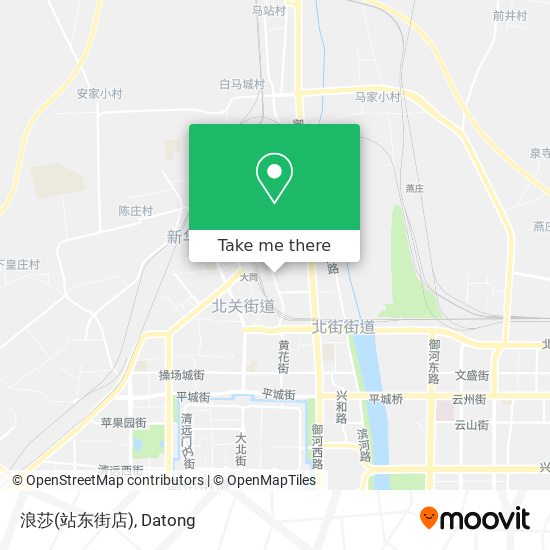 浪莎(站东街店) map