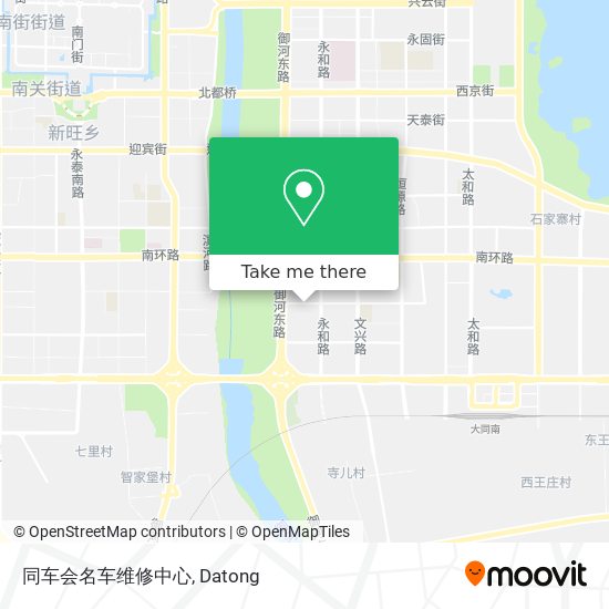 同车会名车维修中心 map