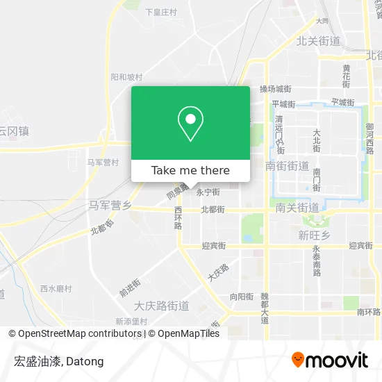 宏盛油漆 map