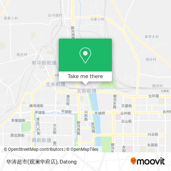 华涛超市(观澜华府店) map