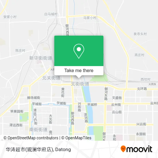 华涛超市(观澜华府店) map