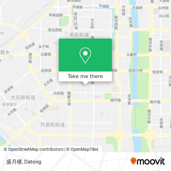 盛月楼 map