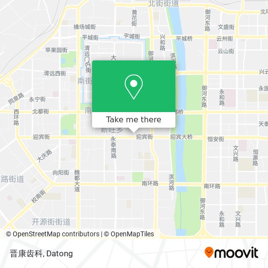 晋康齿科 map