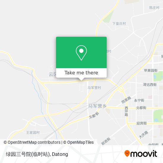 绿园三号院(临时站) map