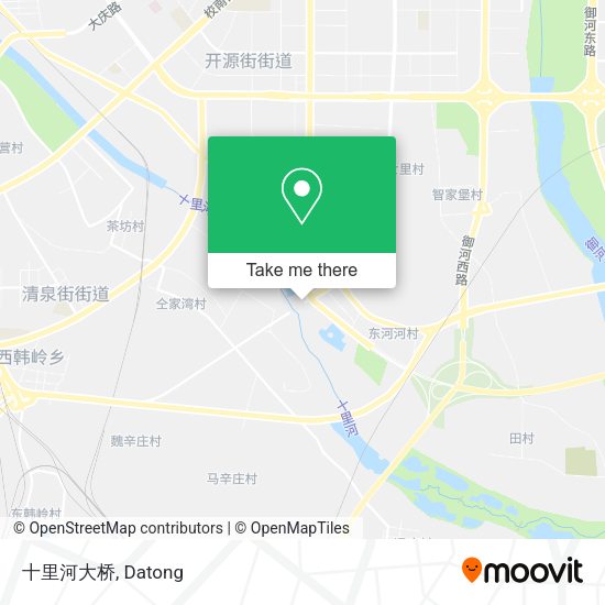 十里河大桥 map