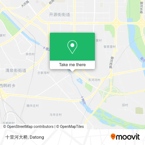 十里河大桥 map