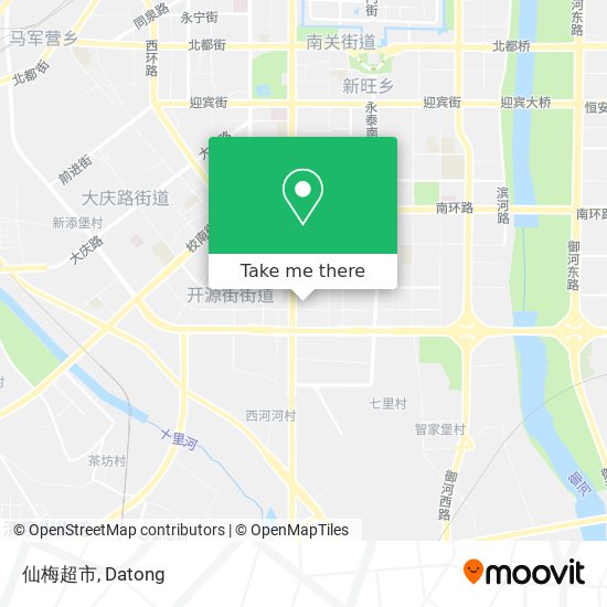 仙梅超市 map