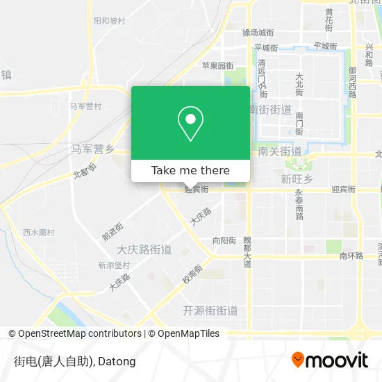 街电(唐人自助) map