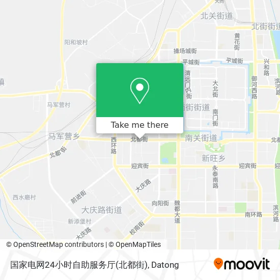 国家电网24小时自助服务厅(北都街) map