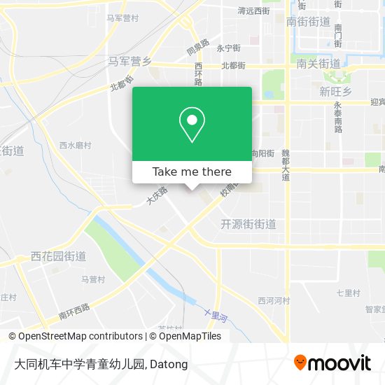 大同机车中学青童幼儿园 map