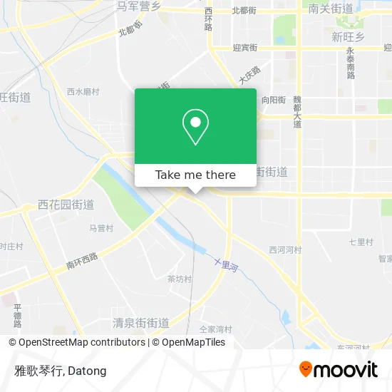 雅歌琴行 map