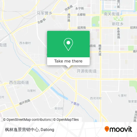 枫林逸景营销中心 map